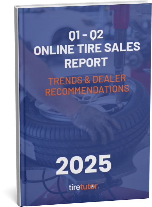 Q2 Online Tire Sales Report - book front